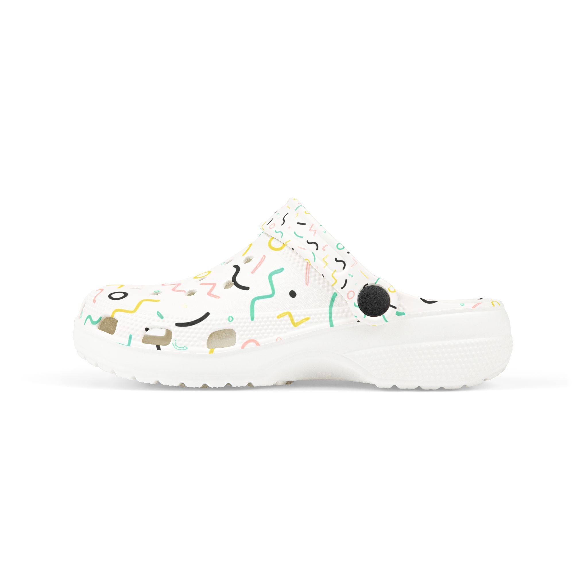 Kids Foam Clogs – Pastel Confetti Pattern