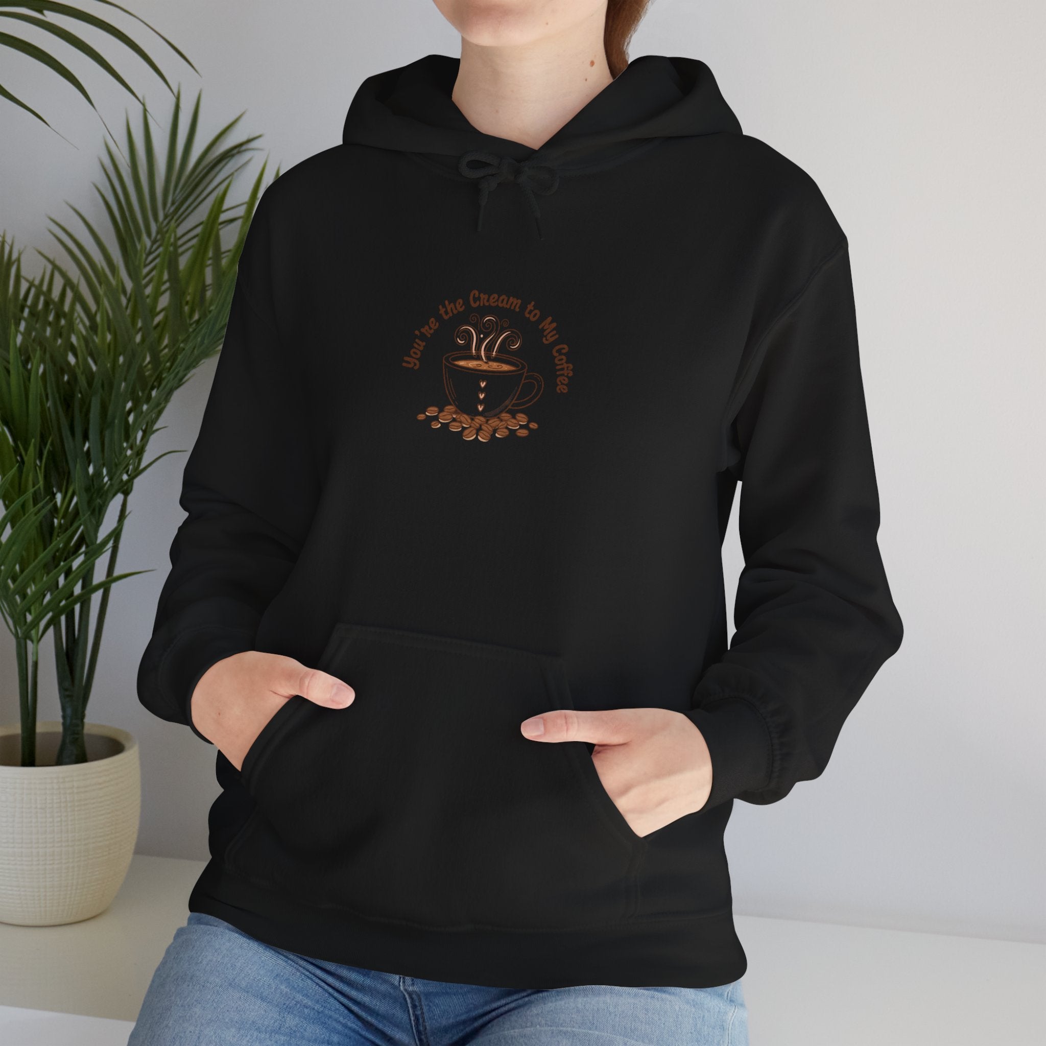 Coffee & Cuddles Hoodie | cozy coffee love quote, everyday-romance