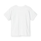 White t-shirt on a white background