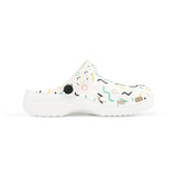 Kids Foam Clogs – Pastel Confetti Pattern