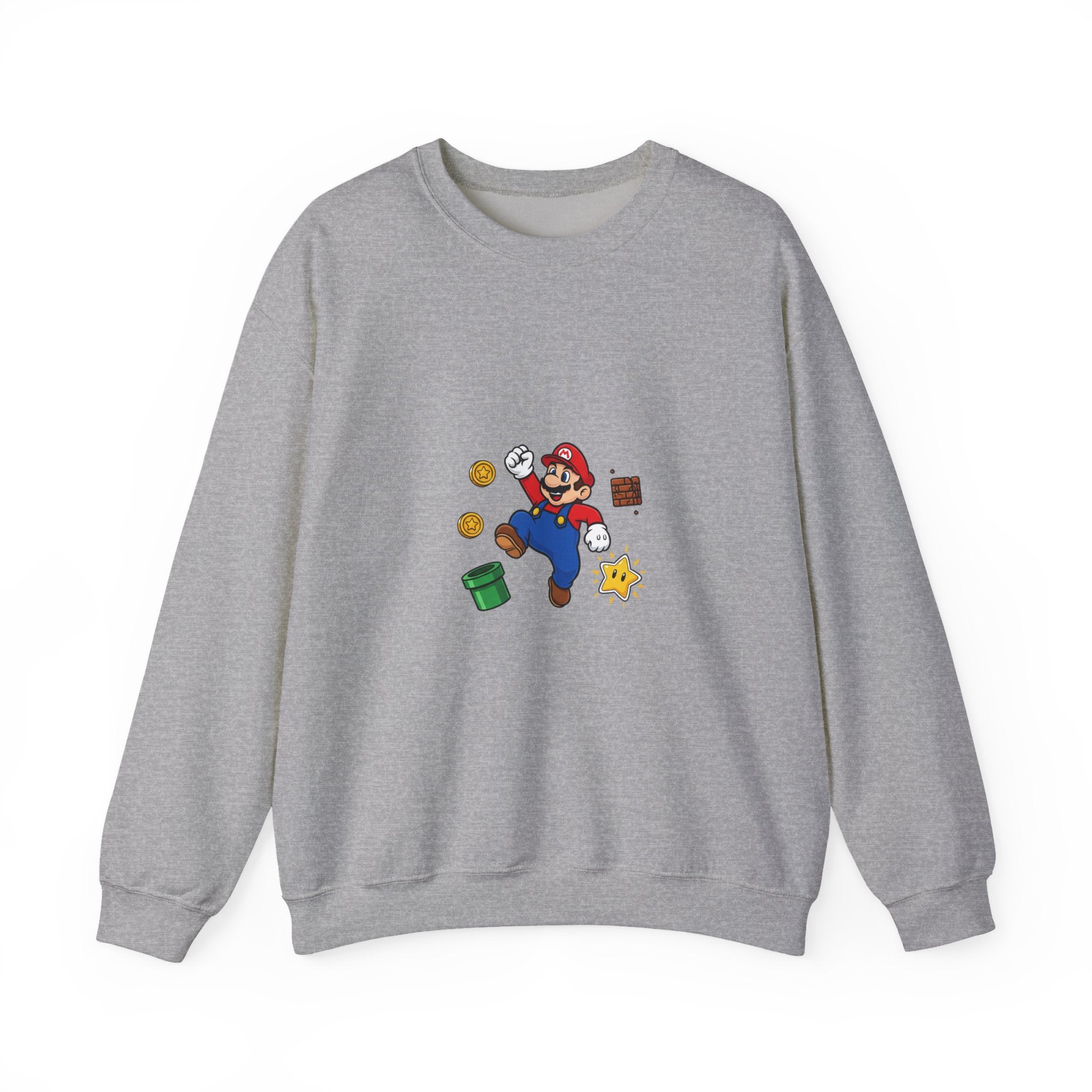 Retro Racing Flames Crewneck Sweatshirt | vintage car illustration, cartoon dragster
