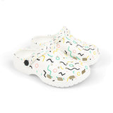 Kids Foam Clogs – Pastel Confetti Pattern