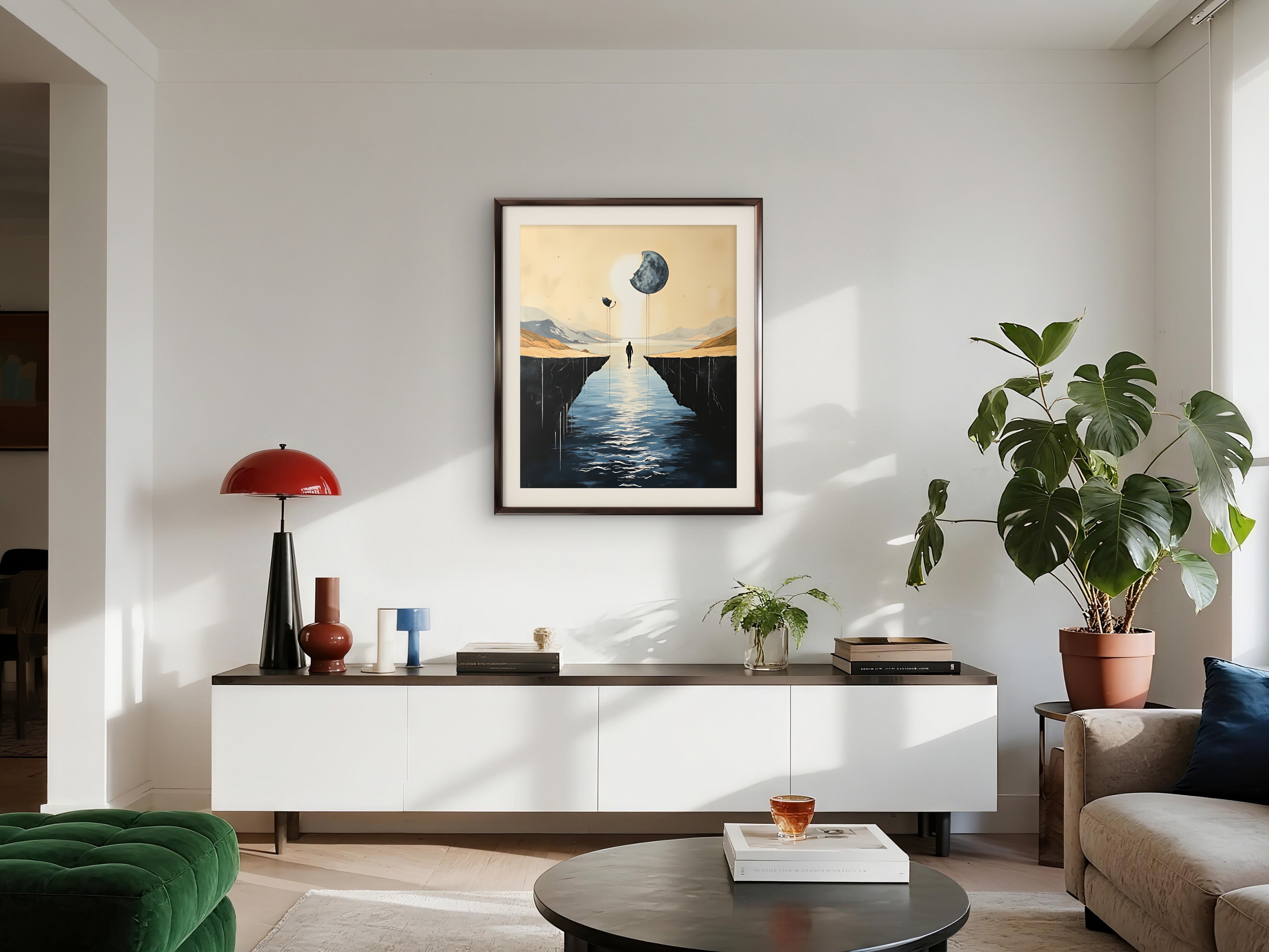 Between Two Worlds” – Framed Fine Art Photo Paper Poster