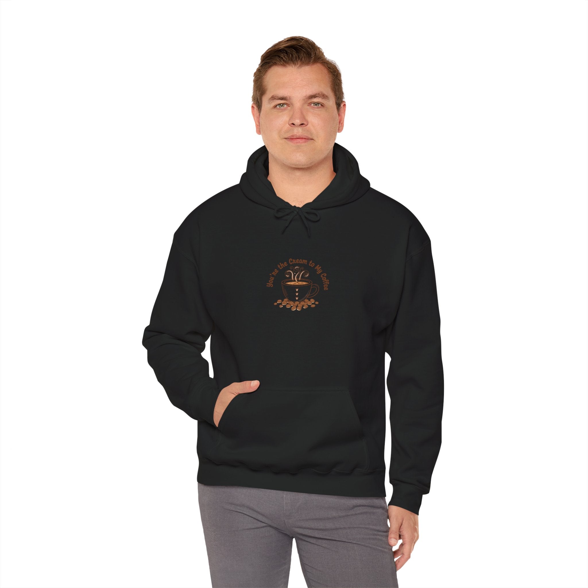 Coffee & Cuddles Hoodie | cozy coffee love quote, everyday-romance