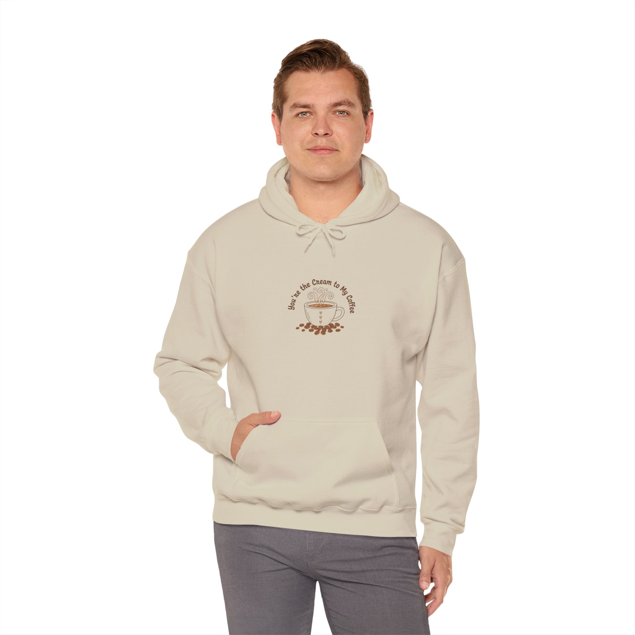 Coffee & Cuddles Hoodie | cozy coffee love quote, everyday-romance