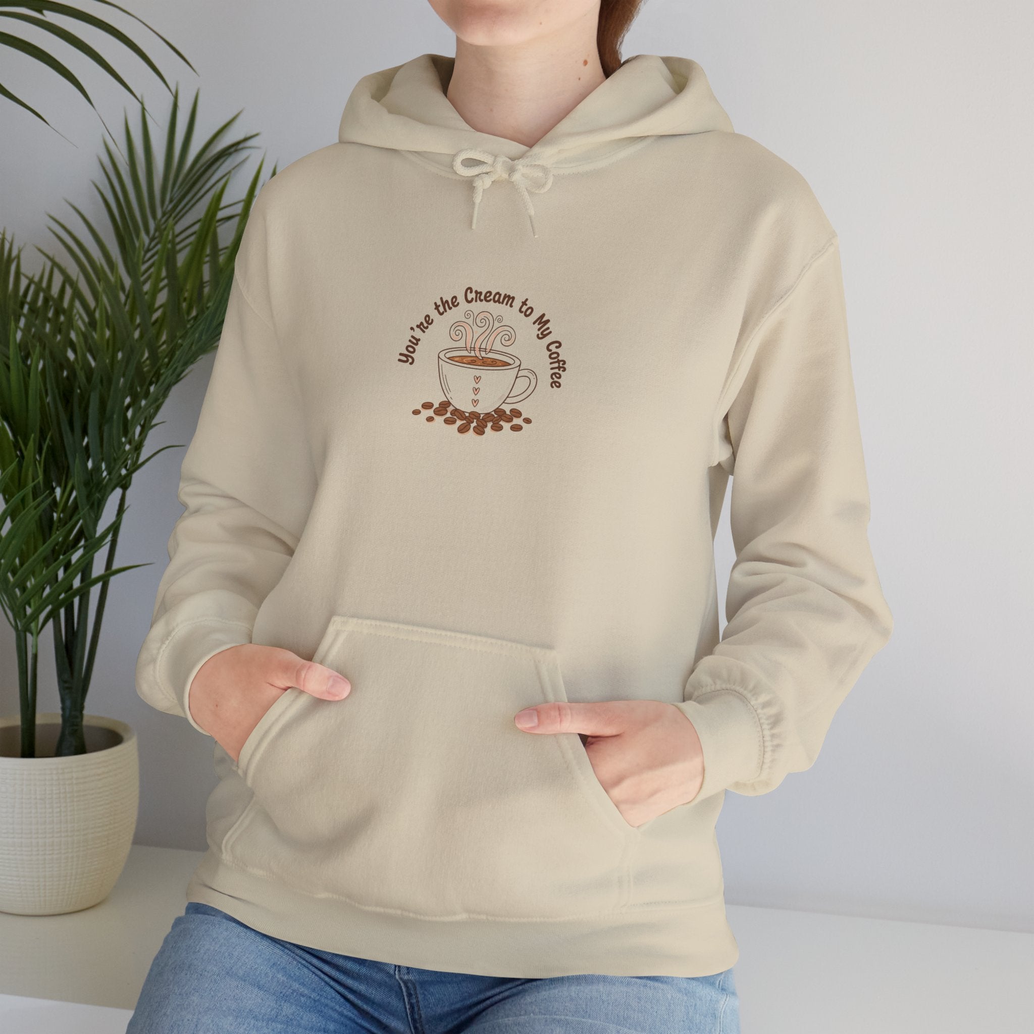 Coffee & Cuddles Hoodie | cozy coffee love quote, everyday-romance