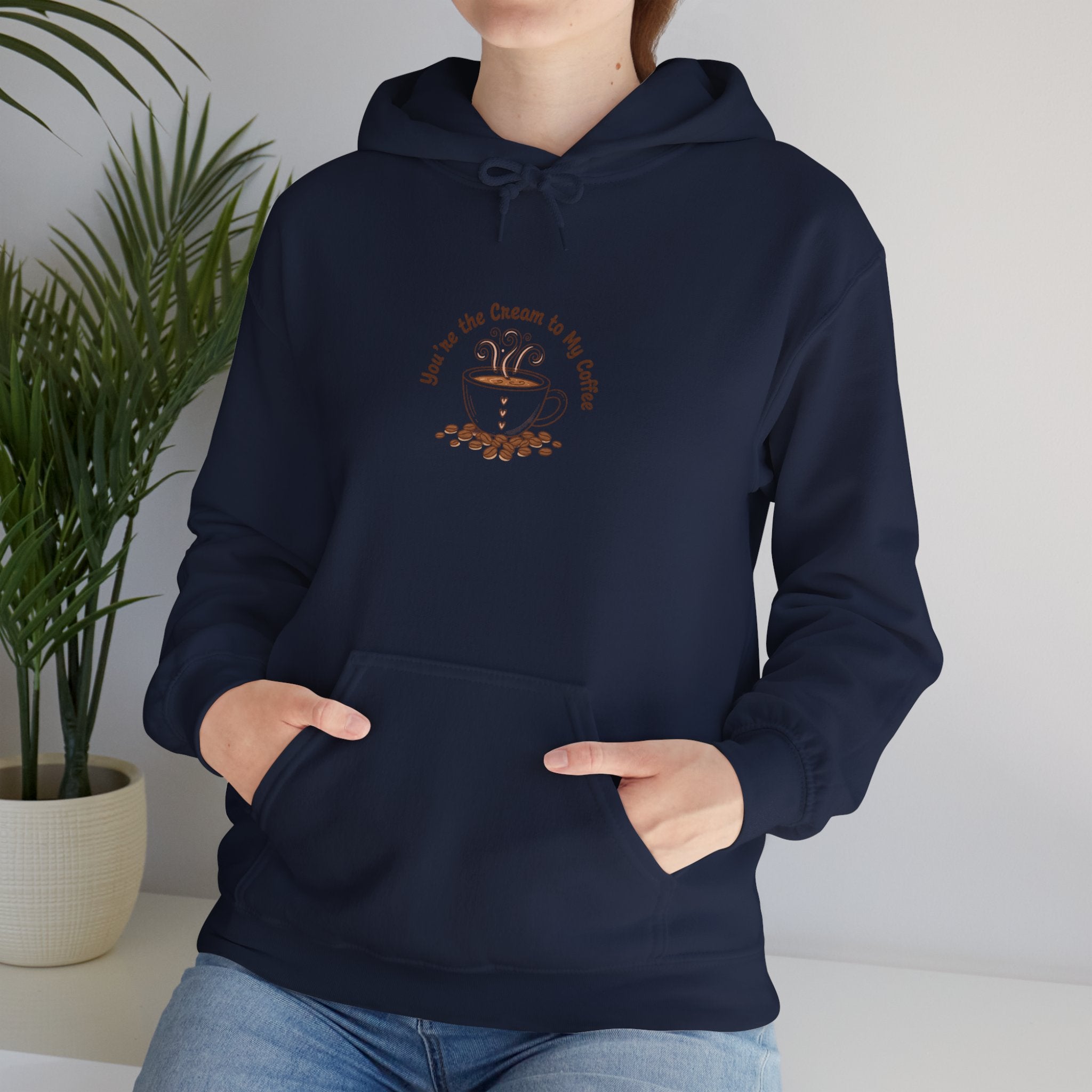 Coffee & Cuddles Hoodie | cozy coffee love quote, everyday-romance