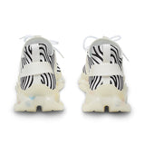Zebra Wave Mesh Sneakers — Men’s Lightweight Athletic Shoes