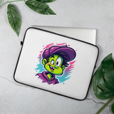 Colorful Cartoon Character Laptop Sleeve – Fun Pop Art Design