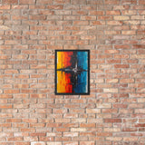 Eclipse of Emotions – Vibrant Modern Abstract Painting Print | Color Fusion Wall Art for Stylish Interiors - Artifyanni