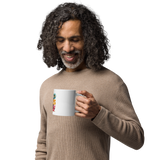 Cute Panda “Good Vibes Only” White Glossy Coffee Mug – Positive Mood Ceramic Mug