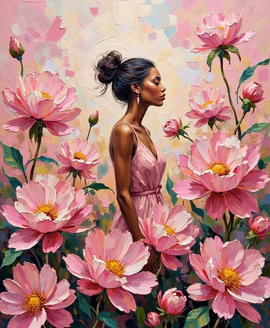 Bloom Without Permission: Feminine Strength Through Modern Floral Art