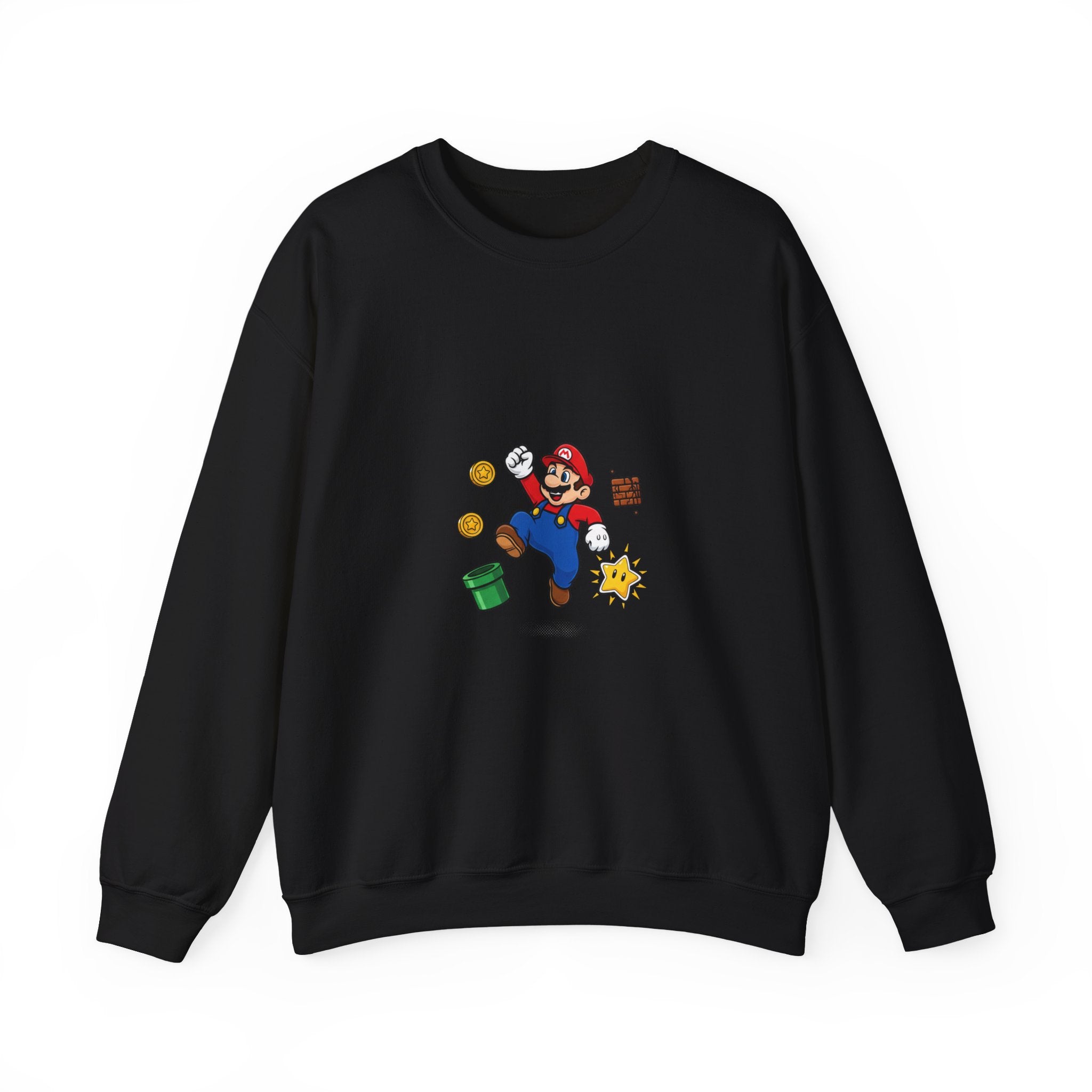 Retro Racing Flames Crewneck Sweatshirt | vintage car illustration, cartoon dragster