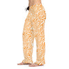 Orange Swirl Lounge Pajama Pants — Women's Comfortable All-Over Print Sleepwear