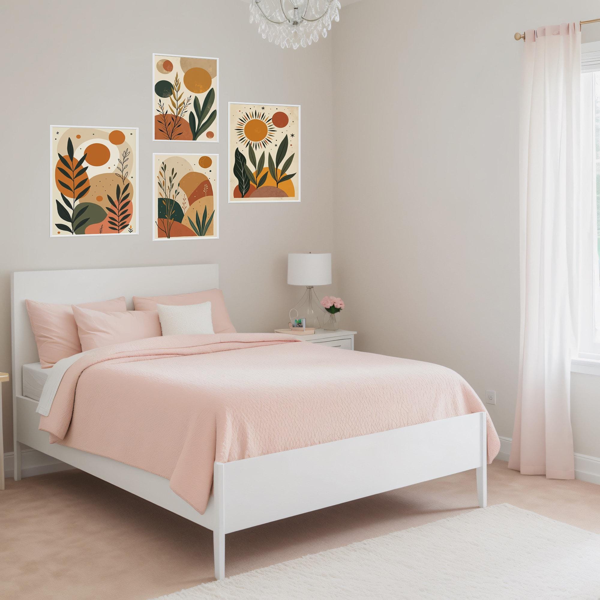 Boho Terracotta Print Set: Minimalist Neutral Wall Art (Digital Download)