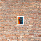 Eclipse of Emotions – Vibrant Modern Abstract Painting Print | Color Fusion Wall Art for Stylish Interiors - Artifyanni